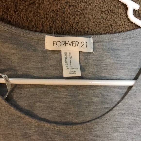 Grey forever 21 dress - Picture 2 of 2